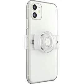 PopSockets PopSockets: PopGrip Slide Stretch Clear on White