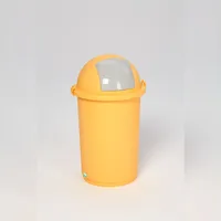 Proregal Robuster Abfallbehälter 50 l Gelb