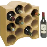 Climapor Weinregal 43 x 40 x 26 cm Mehrfarbig