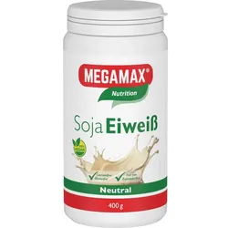 MEGAMAX Soja Eiweiß neutral Pulver 400 g