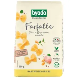 Byodo Farfalle semola (Schmetterlinge) bio 500g