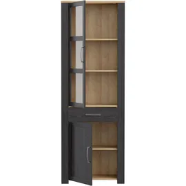 Forte Highboard 71,7 x 205,4 x 42 cm Riviera Eiche / Cabazone Eiche