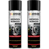 VE-INDUSTRIES Bremsenreiniger 500ml 360° Power-Strahltechnik Teilereiniger Entfetter Sprühdose Acetonfrei Spraydose (2)