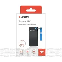 Verbatim Pocket SSD 1 TB USB 3.2 Gen2 Schwarz/Blau 32191