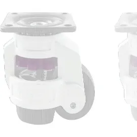 BS Rollen Heberolle W220.A90.075 Lenkrolle mit Feststeller, Raddurchmesser 75 mm,