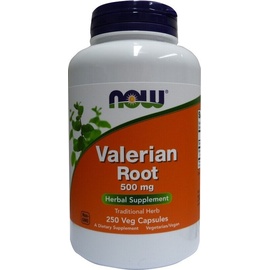 NOW Foods Valerian Root, 500mg 250
