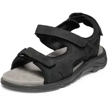 VITAFORM Freizeitsandalen Herren Schwarz 42