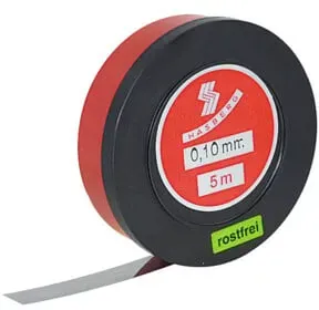 Hasberg Fühlerlehrenrolle 12,7 mmx5 m, rostfrei, Dicke: 0,5 mm