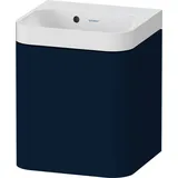 Duravit Happy D.2 Plus Möbelwaschtisch c-shaped mit Unterbau, wandhängend 400 x 360mm