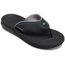 QUIKSILVER Herren Mathodic Recovery Sandale, Black/Grey/Brown, 40 EU