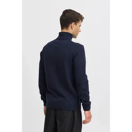 CASUAL FRIDAY Rollkragenpullover CASUAL FRIDAY "Strickrollkragenpull CFKarl", Herren, Gr. M, blau (navy blazer), Obermaterial: 80% Wolle WO. 20% Polyamid PA., Pullover Rollkragenpullover