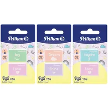 Pelikan Radiergummi farbsortiert 2 St.