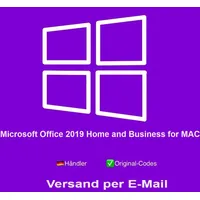 Microsoft Office 2016 Home and Business für Mac - Code per Nachricht