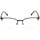 Rodenstock Quadratisch Metall Brillen in Olive, Grey Brown für Unisex, Brille mit Sehstärke, optional mit Sonnenbrillen tönung oder Blaulichtfilter (Modell R7147)