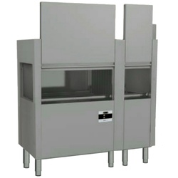 Durchlauf-spülsystem reinigungs- und klarspülmodul mit mehrfacher ausführung - 1700x770x1620 mm - 30500 W 400/3V - 28TDC112 Eurast