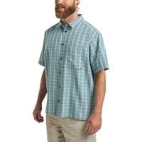 Jack Wolfskin Herren Meseta Shirt Hemd, Check Dark Navy,