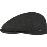 Lipodo Inglese Classic Flatcap Damen Herren Made in Italy Winter Herbst Schirmmütze anthrazit 61 cm - 61