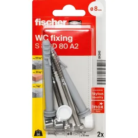 Fischer WC-Befestigung S 8 RD 80