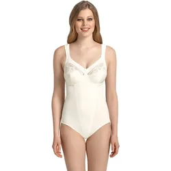 Corsage ANITA SINCE 1886 "Safina", Damen, Gr. 85, Cup D, crystal, Obermaterial: 60% Polyamid, 15% Elasthan, 10% Baumwolle, 10% Polyester, 5% Viskose, casual, Corsagen, transparente Stickereien, Entlastungsträger und formender Bauchbereich