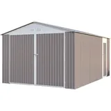 Habitat et Jardin Metallgarage 'nevada' mit Flügeltür - 15,36 m2