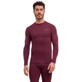 Falke Wool-Tech Protective Herren Baselayer-Shirt Rot M