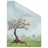 Lichtblick Fensterfolie Märchenbaum - bunt
