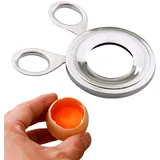 Edelstahl Ei Scissor, Handgehaltener Eierköpfer Edelstahl, Eieröffner, Eierschalenöffner, Eieröffner für Gekochte Eier, Egg Topper Cutter, Stainless Eierschalen Flaschenöffner, Schnellöffnung