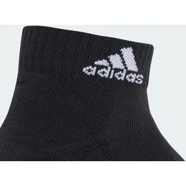 adidas Cushioned Sportswear Ankle 3er Pack Black / White 49-51