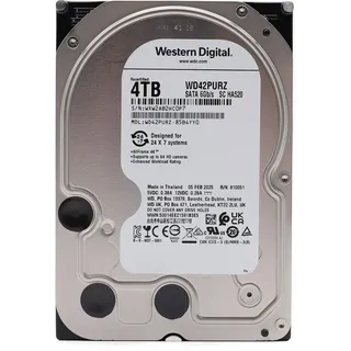 Western Digital Purple 4 TB 3,5" WD42PURZ