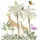 Marburg Kindertapete 10 m 1 St Beige/Bunt/Grün