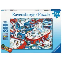 Ravensburger Kinderpuzzle 200 XXL Teile - Trubel im Winterdorf
