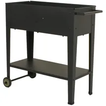 Garden Pleasure Metall Hochbeet Gartenbeet Gemüsebeet Pflanzbeet Pflanzkasten Blumenbeet mobil