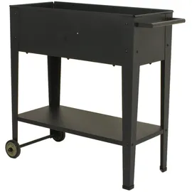 Garden Pleasure Metall Hochbeet Gartenbeet Gemüsebeet Pflanzbeet Pflanzkasten Blumenbeet mobil