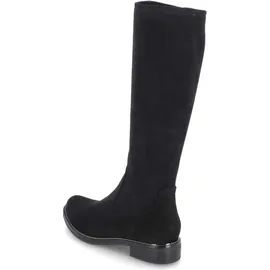CAPRICE Damen Hohe Stiefel ohne Absatz Kniehoch Vegan, Schwarz | Gr. 38,5