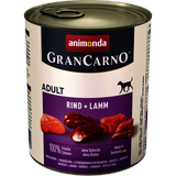 animonda GranCarno Adult Rind + Lamm Nassfutter