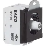 BACO BA333EAGL10 Kontaktelement, LED-Element mit Befestigungsadapter 1 Schließer Grün tastend 24 V 1 St.