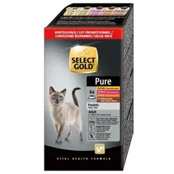 SELECT GOLD Adult Pure 6x85g