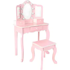 Bayer Chic 2000 Schminktisch 31 x 100 x 31 cm Holz rosa/pink