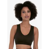 Anita (Since 1886) Damen Bralette - Essentials Lace Bustier bügellos, mit Schale, florale Spitze schwarz XL