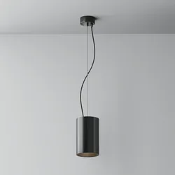 Maytoni Moderne Pendelleuchte Efir LED inkl. Schwarz aus Aluminium Energieeffizient 33W für Küche, Schlafzimmer, Wohnzimmer, Esszimmer, Lobby