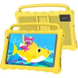 Tibuta 7-Zoll-Tablet für Kinder, Android 12 Kinder-Tablet 32 ​​GB Speicher, Kleinkind-Tablet mit KIDOZ-App zur Kindersicherung, Bildung, Spiele, Kinder(Gelb)