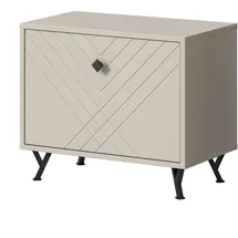 inn.furn Apunti 60 x 50 x 35 cm beige / beige matt