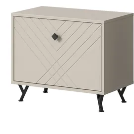 inn.furn Apunti 60 x 50 x 35 cm beige / beige matt