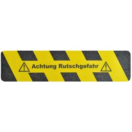Denios m2-AntirutschbelagTM, Achtung Rutschgefahr, LxB 610 mm