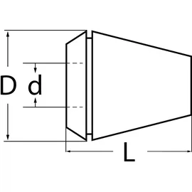 tecwerk Spannzange Typ ER 16/426 E Spann-D.9mm