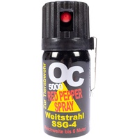 OC 5000 SSG-5 Weitstrahl Pfefferspray 40ml Abwehrspray mit 10% OC