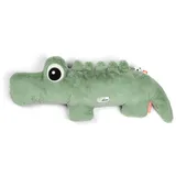 Done by Deer Kuscheltier Medium Croco Grün - Baby Teddybär, 65 x 27 cm - Stoff: 100% Polyester. Füllung: 100% Polyesterfasern (recycelt) mit PP-Perlenbeutel