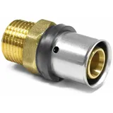 heima24 Pipetec Press-Übergang Außengewinde 32x3 - 1 1/4" PFUA3207, DVGW, TH+U