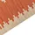 Beliani Teppich Gavar Orange 80 x 300 cm, Baumwolle Kelim