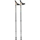 BungyPump Nordic Walkingstöcke SlimLine ONE SIZE Schwarz/Gelb/Blau